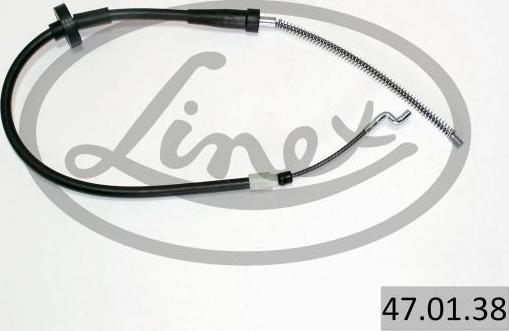 Linex 47.01.38 - Cable, parking brake parts5.com