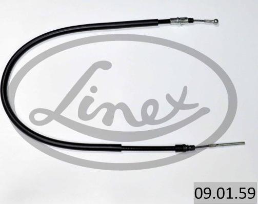 Linex 09.01.59 - Cablu, frana de parcare parts5.com