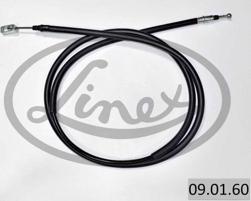 Linex 09.01.60 - Cable de accionamiento, freno de estacionamiento parts5.com