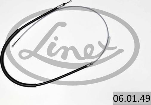 Linex 06.01.49 - Cablu, frana de parcare parts5.com