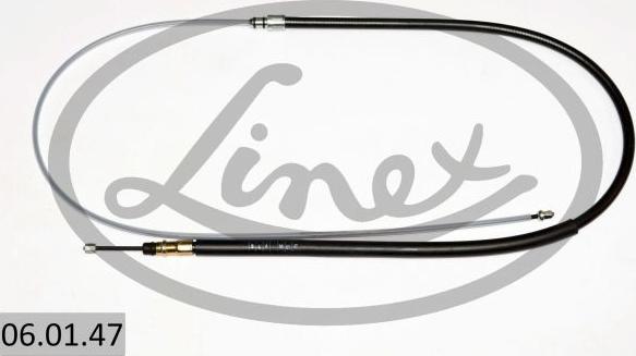 Linex 06.01.47 - Cable, parking brake parts5.com