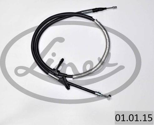 Linex 01.01.15 - Cable de accionamiento, freno de estacionamiento parts5.com