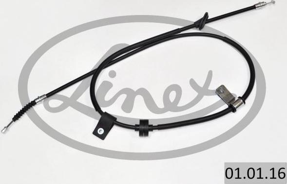 Linex 01.01.16 - Cable de accionamiento, freno de estacionamiento parts5.com