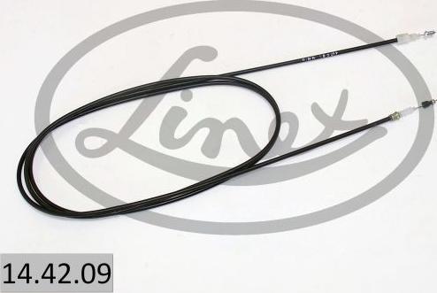 Linex 14.42.09 - Cable del capó del motor parts5.com