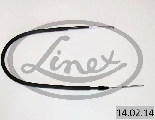 Linex 14.02.14 - Cable, parking brake parts5.com