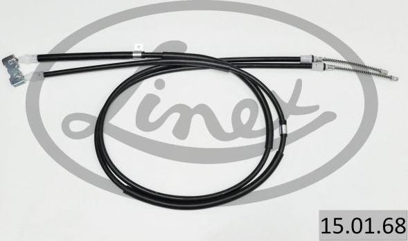 Linex 15.01.68 - Cable de accionamiento, freno de estacionamiento parts5.com