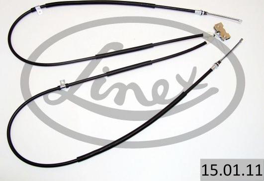 Linex 15.01.11 - Cable de accionamiento, freno de estacionamiento parts5.com