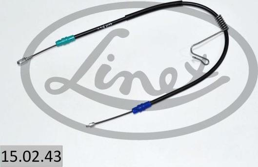 Linex 15.02.43 - Tažné lanko, parkovací brzda parts5.com