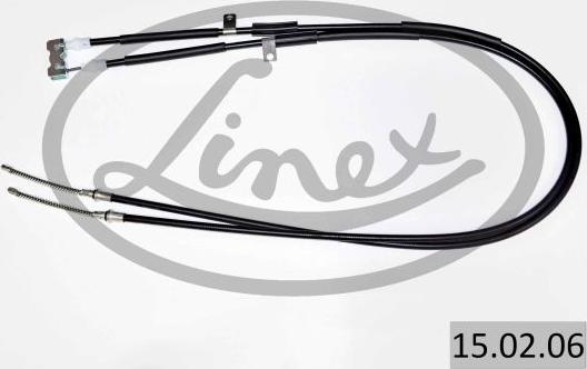 Linex 15.02.06 - Cable de accionamiento, freno de estacionamiento parts5.com