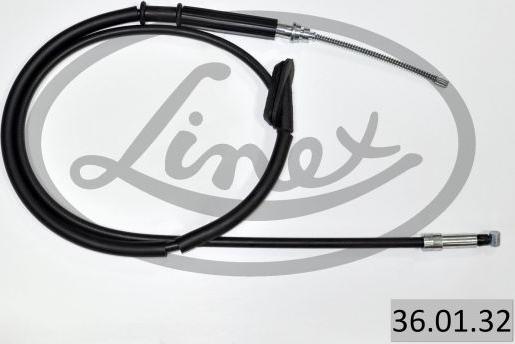 Linex 36.01.32 - Cable de accionamiento, freno de estacionamiento parts5.com