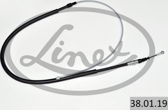 Linex 38.01.19 - Cable, parking brake parts5.com