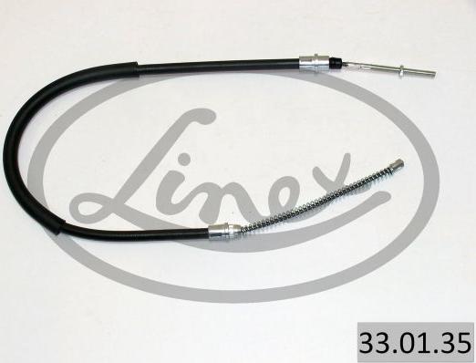 Linex 33.01.35 - Cable, parking brake parts5.com