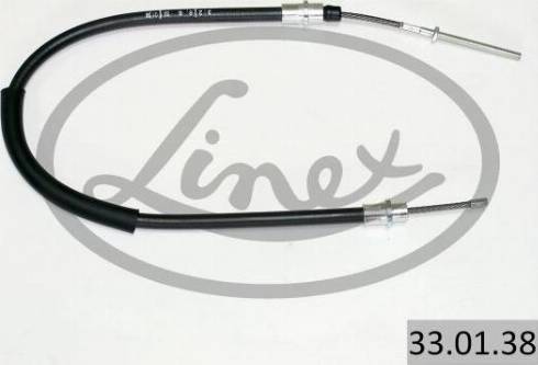 Linex 33.01.38 - Cable, parking brake parts5.com