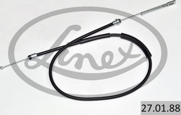 Linex 27.01.88 - Cable, parking brake parts5.com