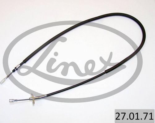 Linex 27.01.71 - Cable de accionamiento, freno de estacionamiento parts5.com