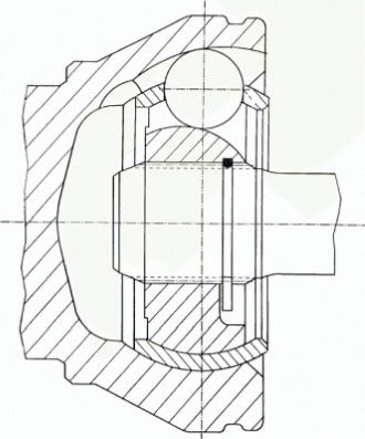 Löbro 304843 - Zestaw przegubu, wał napędowy parts5.com