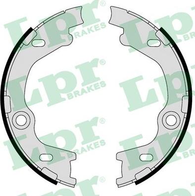 LPR 09630 - Brake Shoe Set, parking brake parts5.com