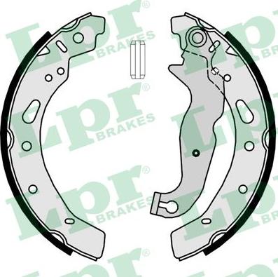 LPR 09300 - Fékpofakészlet parts5.com