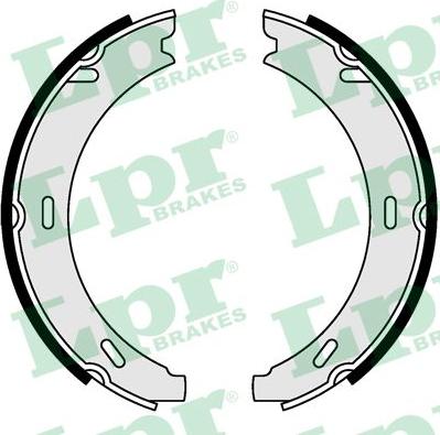 LPR 04730 - Brake Shoe Set, parking brake parts5.com