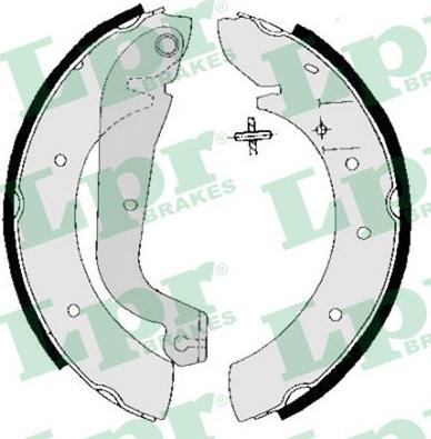 LPR 05020 - Brake Shoe Set parts5.com