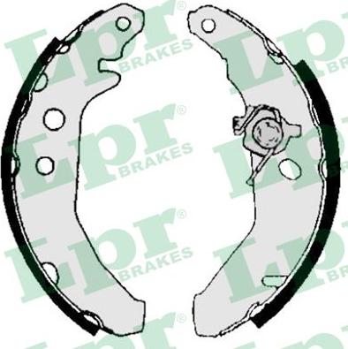 LPR 05740 - Fékpofakészlet parts5.com