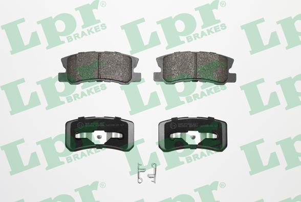 LPR 05P954 - Fékbetétkészlet, tárcsafék parts5.com