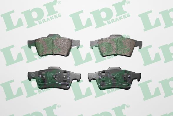 LPR 05P907 - Тормозные колодки, дисковые, комплект parts5.com