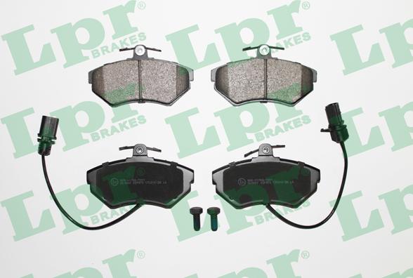 LPR 05P979 - Kit de plaquettes de frein, frein à disque parts5.com