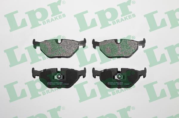 LPR 05P463 - Set placute frana,frana disc parts5.com