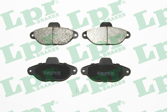 LPR 05P483 - Set placute frana,frana disc parts5.com