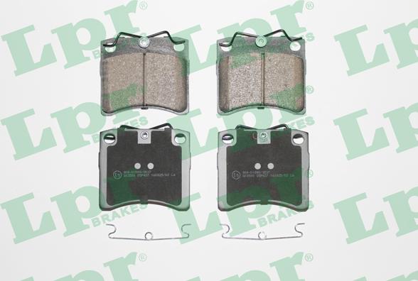 LPR 05P437 - Set placute frana,frana disc parts5.com