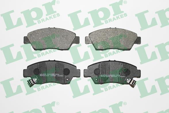 LPR 05P564 - Fékbetétkészlet, tárcsafék parts5.com