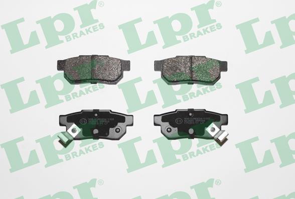 LPR 05P506 - Brake Pad Set, disc brake parts5.com