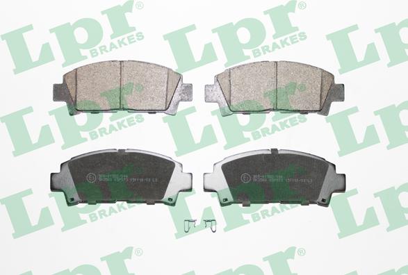 LPR 05P573 - Fékbetétkészlet, tárcsafék parts5.com