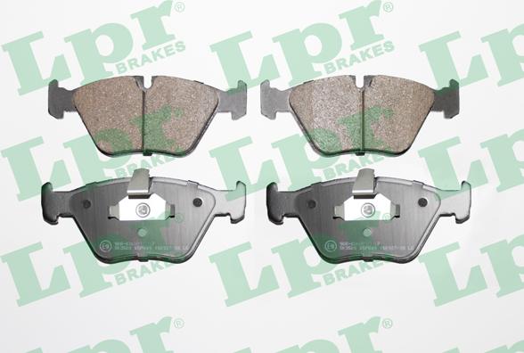 LPR 05P649 - Brake Pad Set, disc brake parts5.com