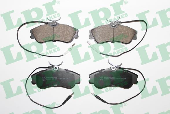 LPR 05P683 - Brake Pad Set, disc brake parts5.com