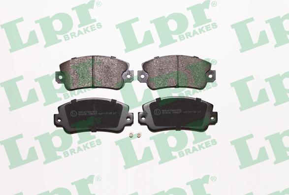 LPR 05P007 - Set placute frana,frana disc parts5.com