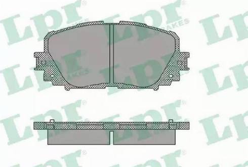 LPR 05P1459 - Kit de plaquettes de frein, frein à disque parts5.com