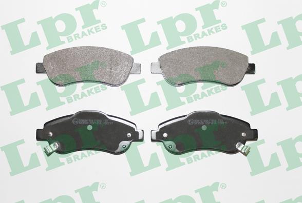 LPR 05P1456 - Fékbetétkészlet, tárcsafék parts5.com