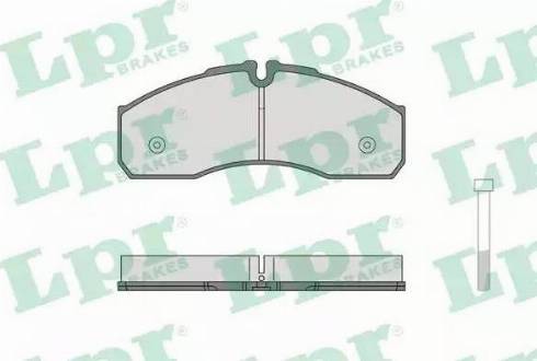 LPR 05P1462 - Set placute frana,frana disc parts5.com