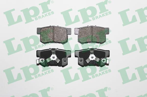 LPR 05P1404 - Fékbetétkészlet, tárcsafék parts5.com