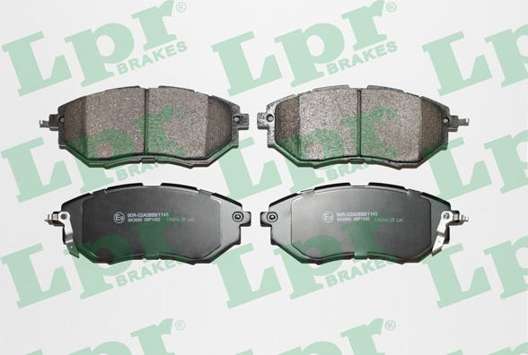 LPR 05P1402 - Fékbetétkészlet, tárcsafék parts5.com