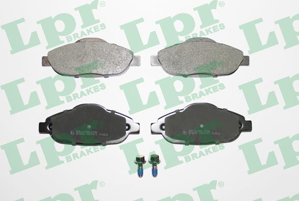 LPR 05P1471 - Brake Pad Set, disc brake parts5.com