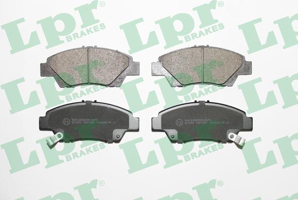 LPR 05P1591 - Set placute frana,frana disc parts5.com