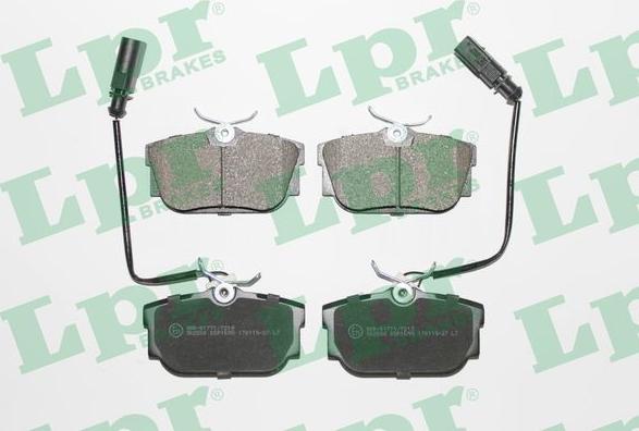 LPR 05P1699 - Set placute frana,frana disc parts5.com