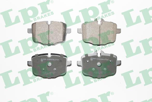 LPR 05P1631 - Set placute frana,frana disc parts5.com