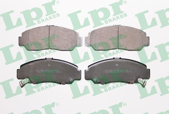 LPR 05P1071 - Brake Pad Set, disc brake parts5.com