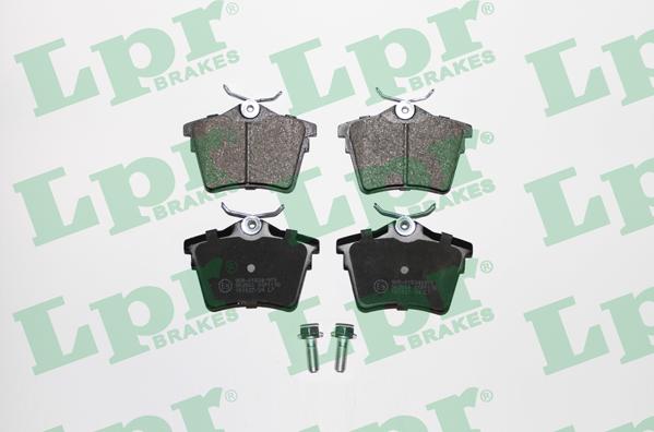 LPR 05P1195 - Brake Pad Set, disc brake parts5.com