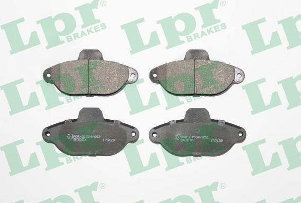 LPR 05P1191 - Set placute frana,frana disc parts5.com