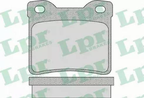 LPR 05P1100 - Set placute frana,frana disc parts5.com